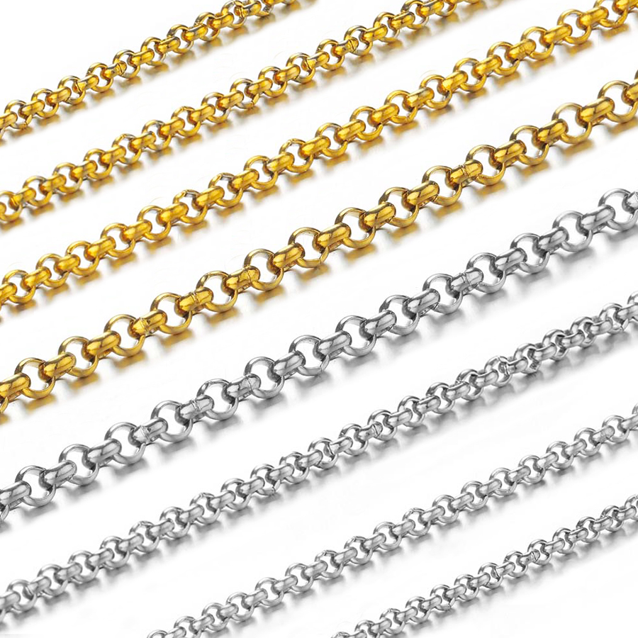 Body Jewelry Necklace - Catena a Cerchi Piccoli a O