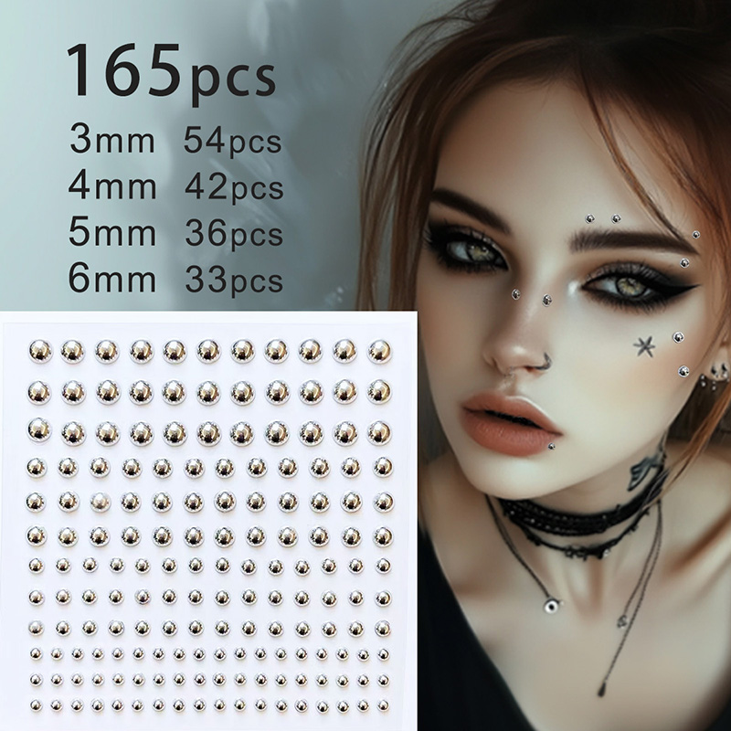 Body Jewelry Tattoo - Adesivo per tatuaggio trucco per occhi