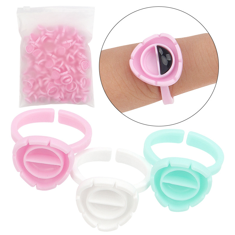 Body Jewelry Tattoo - 100Pcs usa e getta Extension ciglia