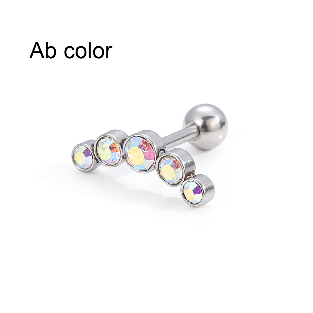 Body Jewelry Ear Piercing - 1 Pezzo Orecchino a Perno alla