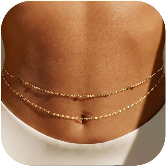 Body Jewelry Bulk - Catena da Vita Placcata Oro 14K