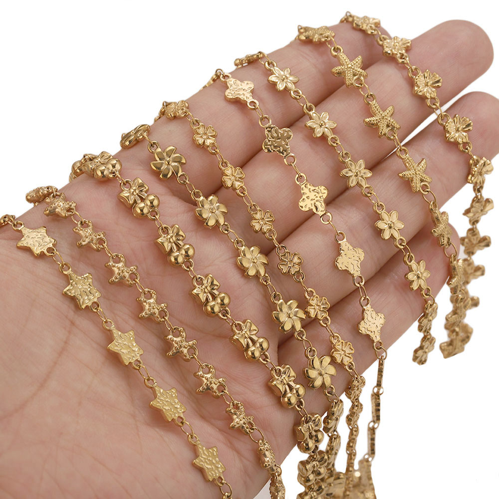 Catena a maglie a stella flore - Body Jewelry Necklace recensione e prezzo