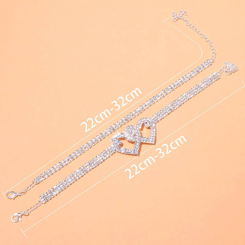 Cavigliere a catena con strass - Body Jewelry Leg Chain recensione e prezzo