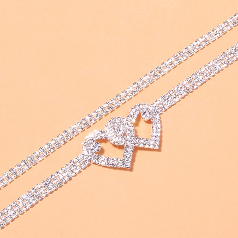 Cavigliere a catena con strass - Body Jewelry Leg Chain recensione e prezzo