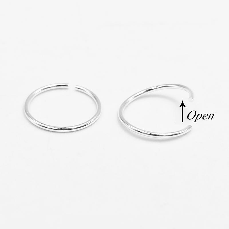 Anello al naso in argento ster - Body Jewelry Ear Piercing recensione e prezzo