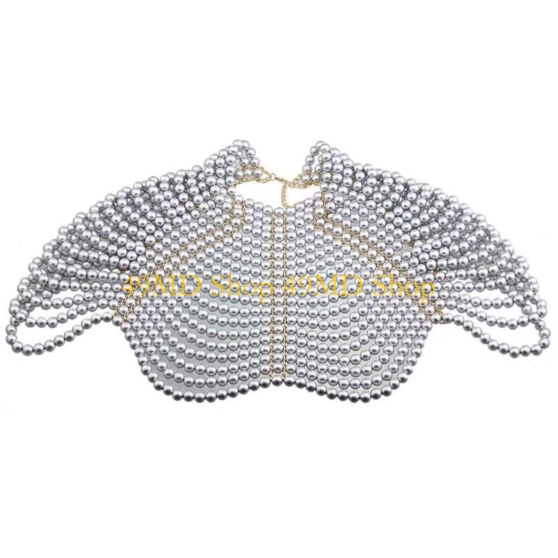 49MD Elegante scialle da donna - Body Jewelry Necklace recensione e prezzo