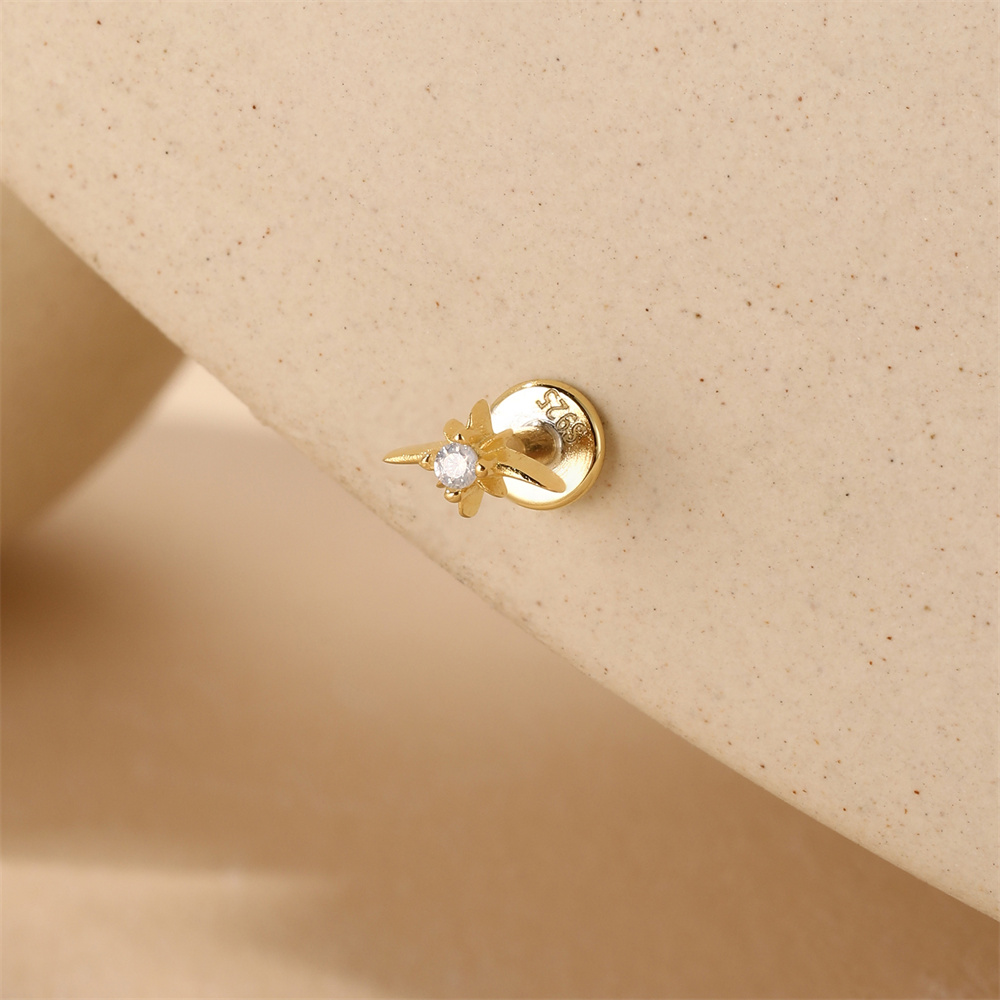 Aide 925 Sterling Silver Ear B - Body Jewelry Ear Piercing recensione e prezzo