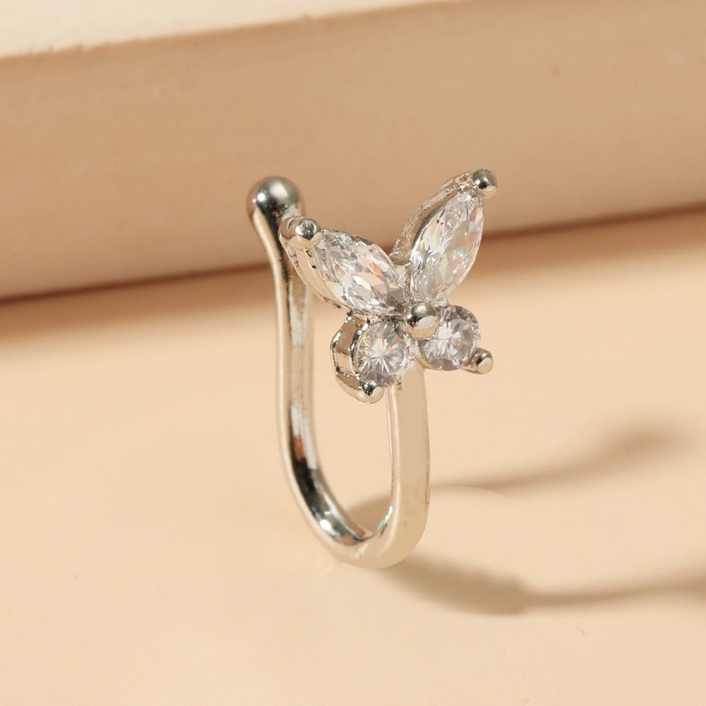 Anello da naso a farfalla con  - Body Jewelry Ear Piercing recensione e prezzo