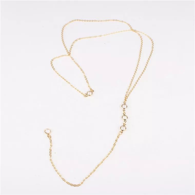 Nuovo strass da donna sexy col - Body Jewelry Necklace recensione e prezzo