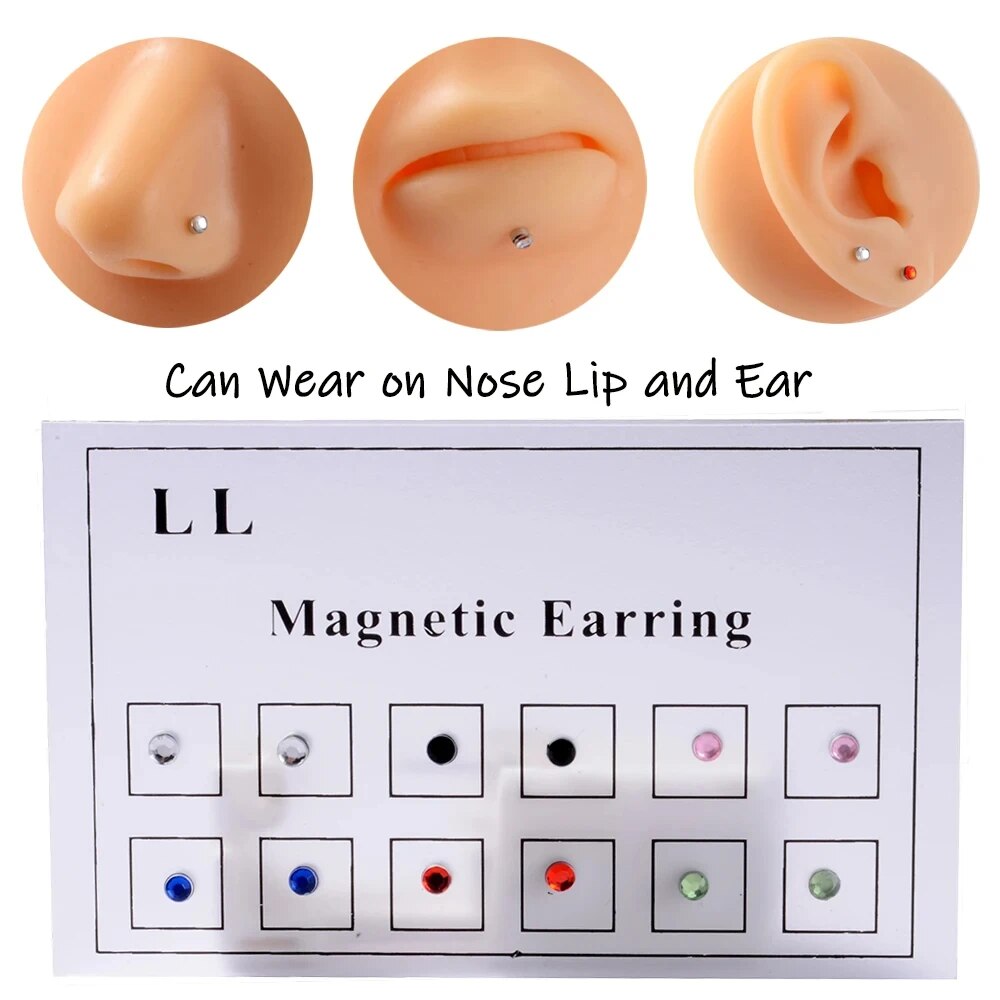 12 PZ/carta Falso Traguratore  - Body Jewelry Ear Piercing recensione e prezzo