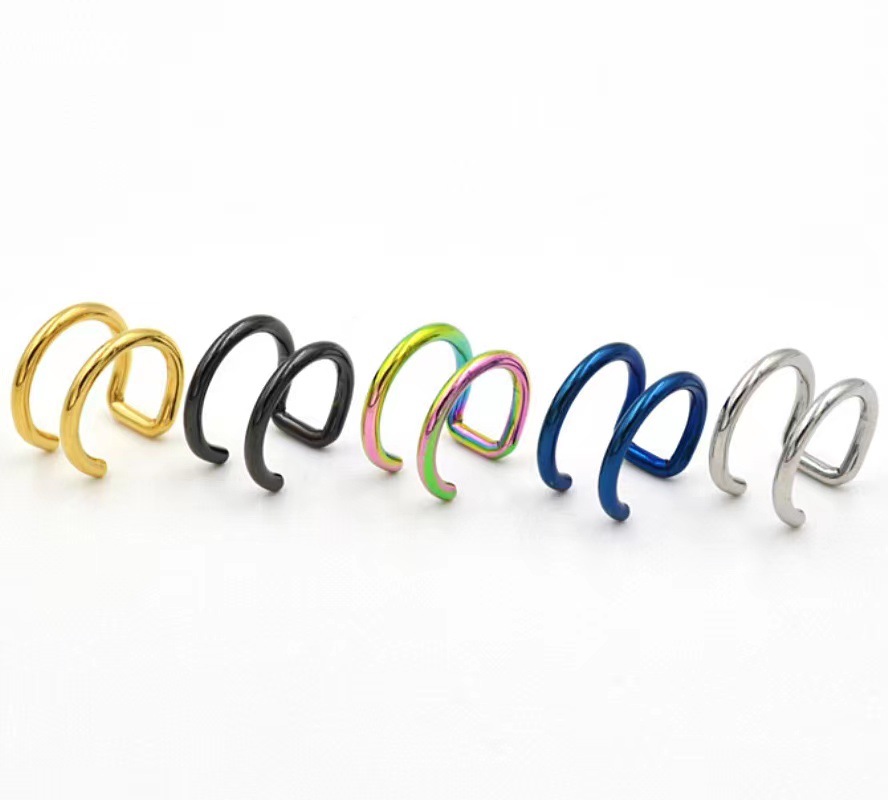 2 Pezzi Orecchini a Clip in Ac - Body Jewelry Ear Piercing recensione e prezzo
