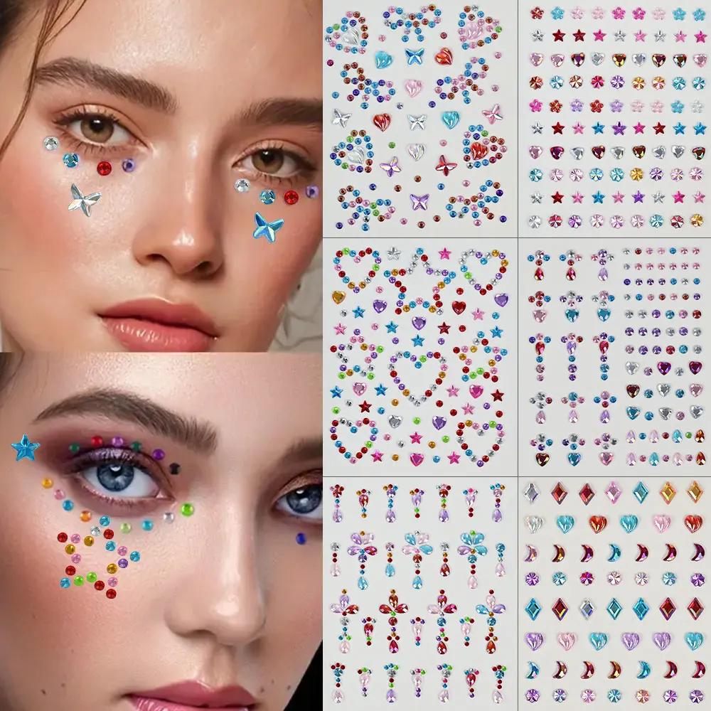 1 foglio colorato arco/stella/ - Body Jewelry Tattoo recensione e prezzo
