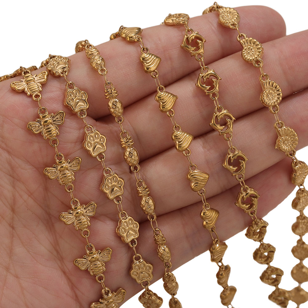 Catene a maglie in acciaio ino - Body Jewelry Necklace recensione e prezzo