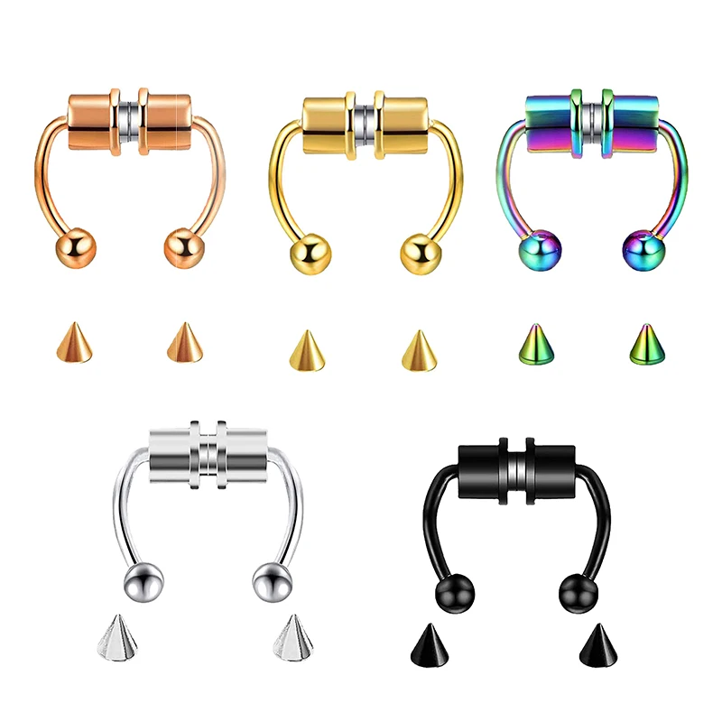 Falso piercing al naso anello  - Body Jewelry Nose recensione e prezzo