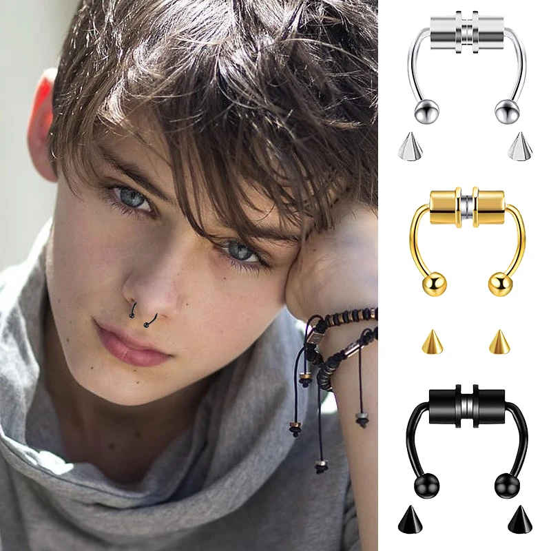 Falso piercing al naso anello  - Body Jewelry Nose recensione e prezzo