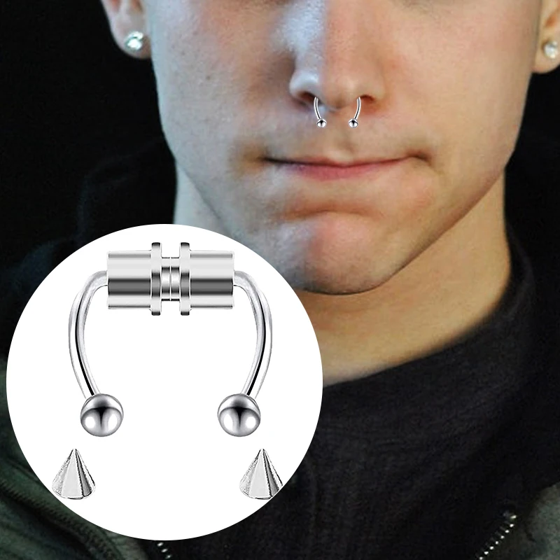 Falso piercing al naso anello  - Body Jewelry Nose recensione e prezzo