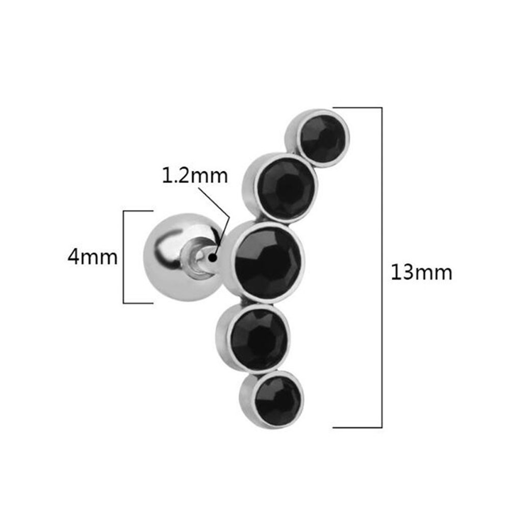 1 Pezzo Orecchino a Barra in A - Body Jewelry Ear Piercing recensione e prezzo