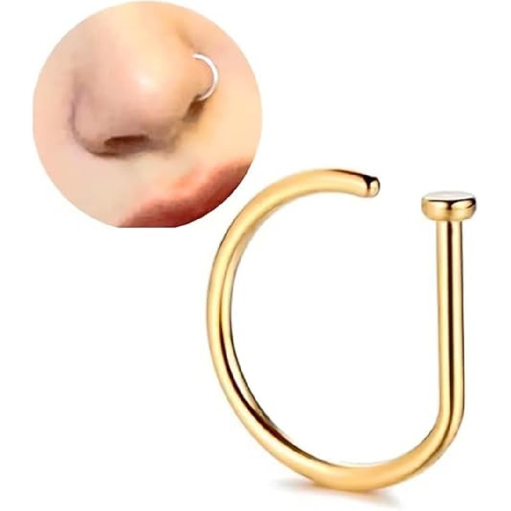 Set di 4 Anelli per Naso a For - Body Jewelry Nose recensione e prezzo