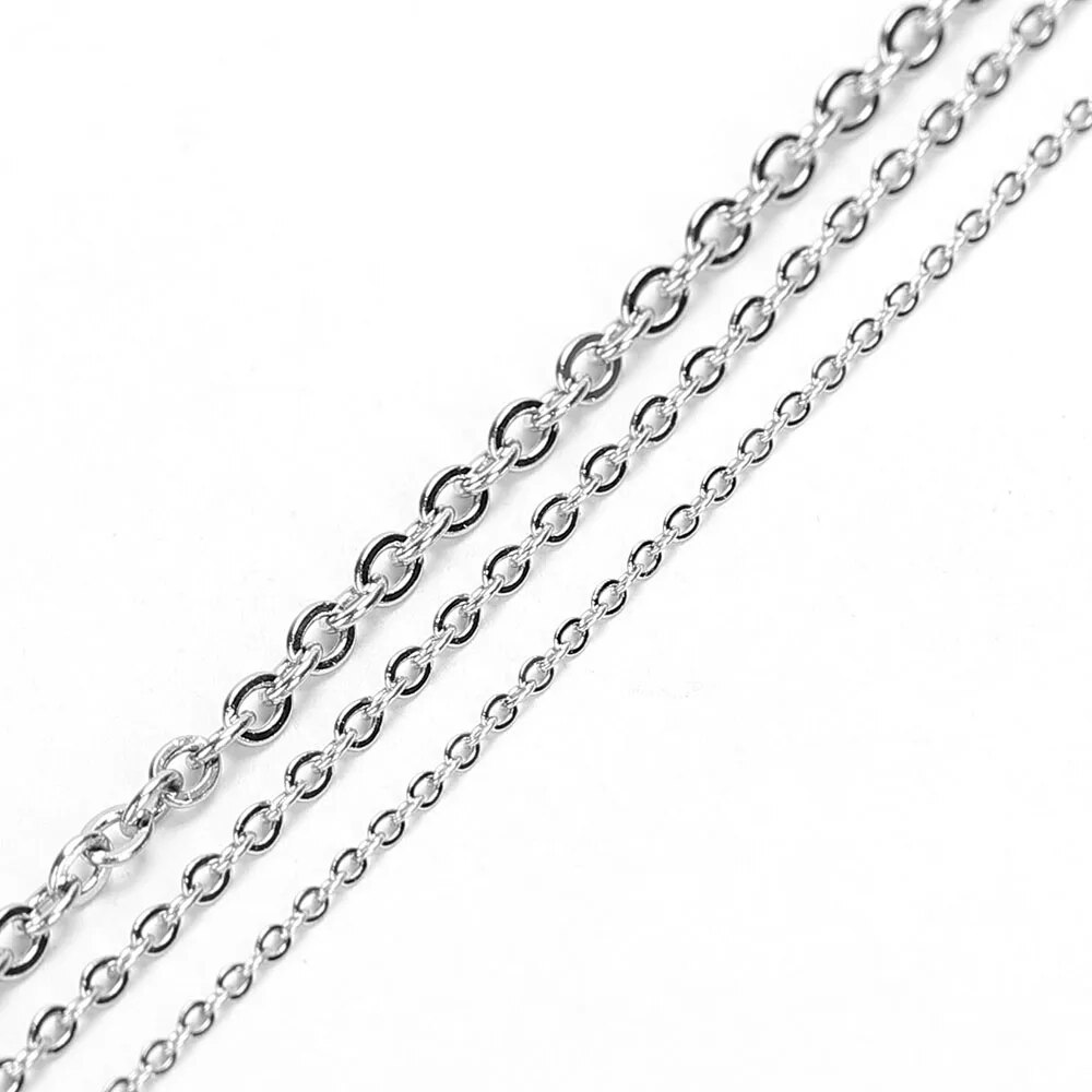Catene sottili a forma di O in - Body Jewelry Necklace recensione e prezzo