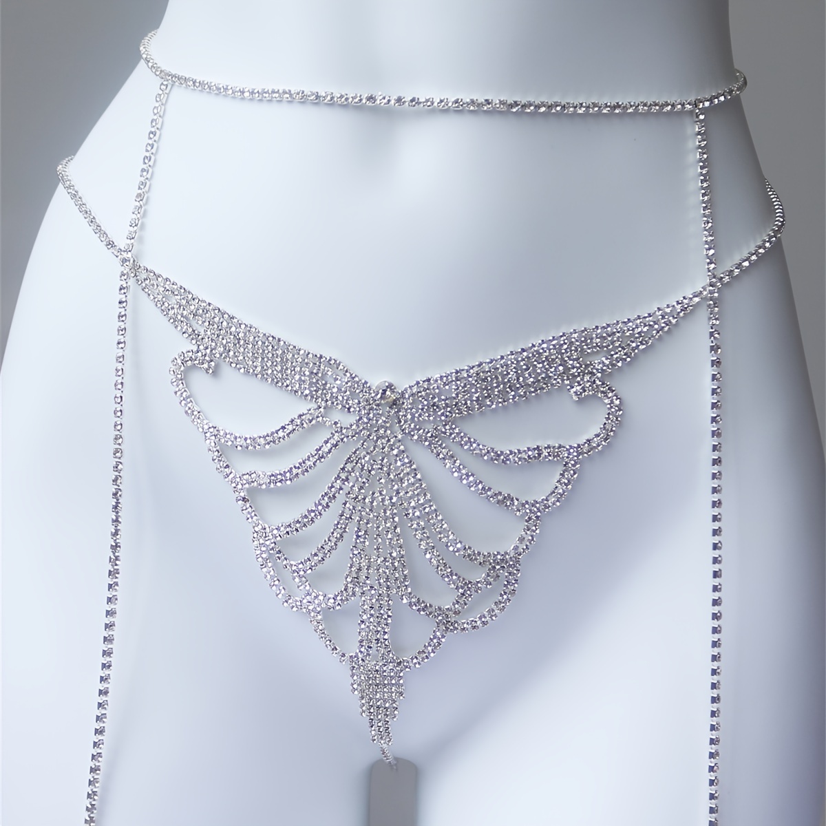 Multi strato strass scintillan - Body Jewelry Leg Chain recensione e prezzo