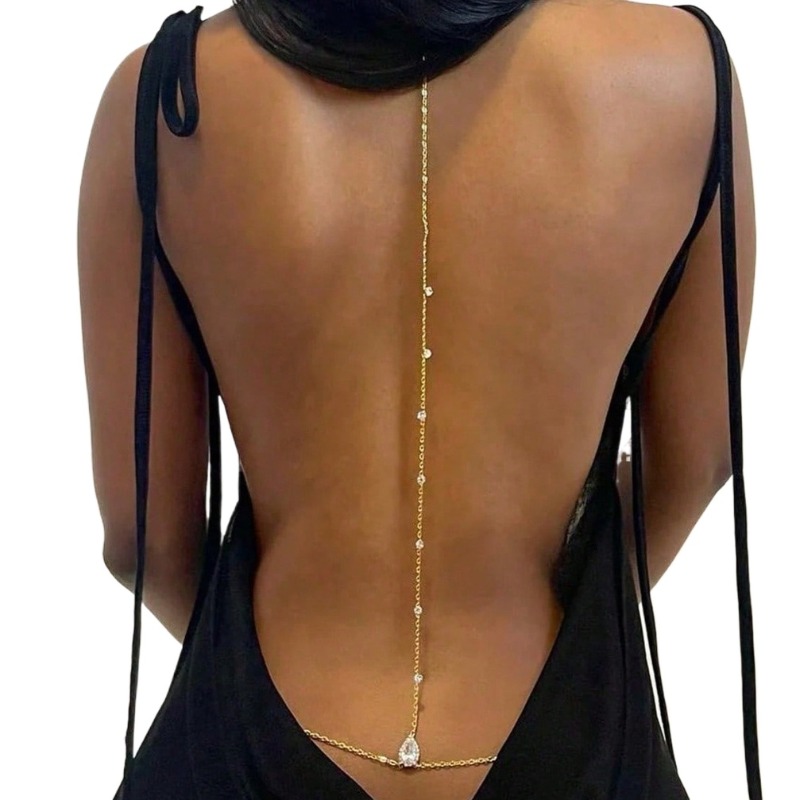 Collana da sposa con strass se - Body Jewelry Necklace recensione e prezzo