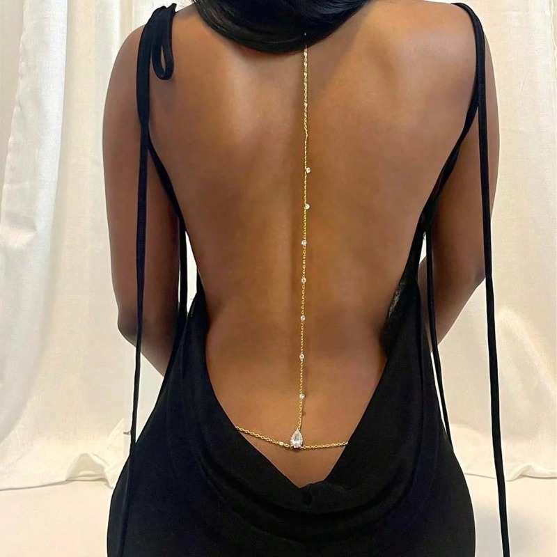 Collana da sposa con strass se - Body Jewelry Necklace recensione e prezzo