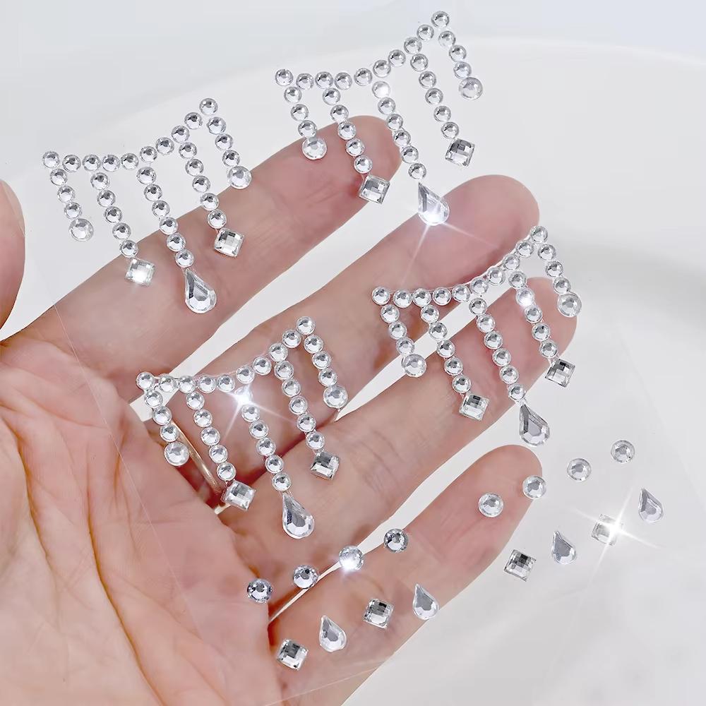 1/5 fogli Face Jewels Stickers - Body Jewelry Tattoo recensione e prezzo