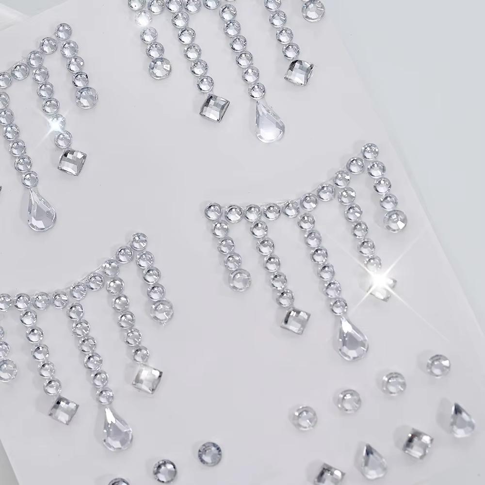 1/5 fogli Face Jewels Stickers - Body Jewelry Tattoo recensione e prezzo