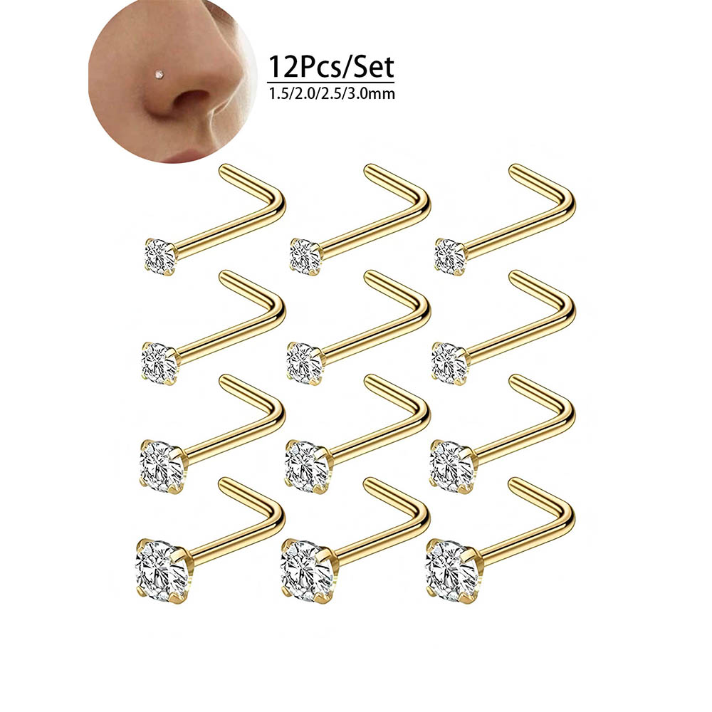 Set completo da 12 pezzi Borch - Body Jewelry Nose recensione e prezzo