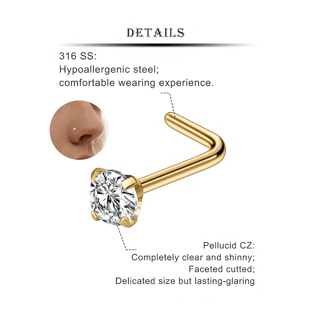 Set completo da 12 pezzi Borch - Body Jewelry Nose recensione e prezzo