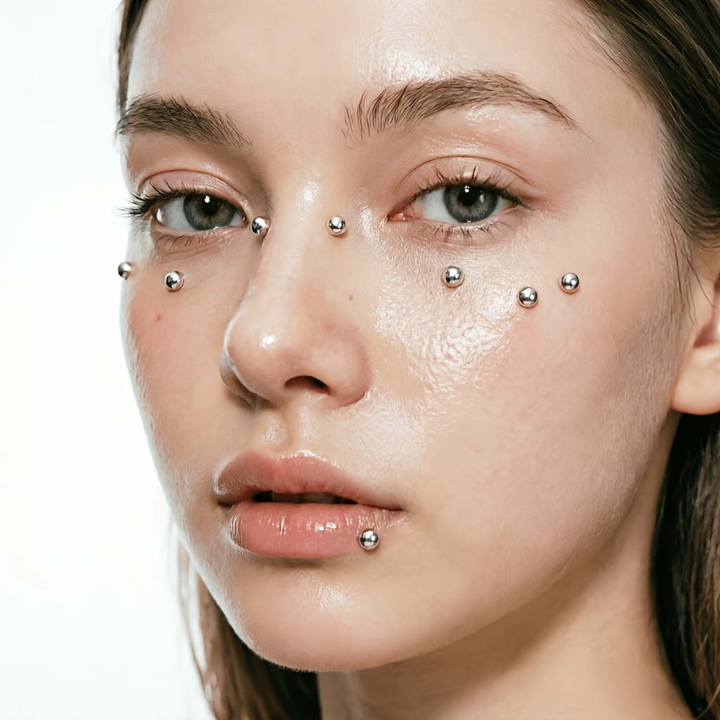 Set di 4 pezzi di piercing fin - Body Jewelry Nose recensione e prezzo